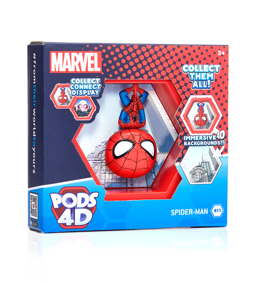 Коллекционная фигурка WOW! PODS 4D - Человек-паук - MVL-1038-13_1.jpg - № 1