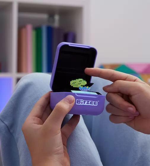 Интерактивная игрушка с цифровыми героями Bitzee - Мои пиксельные питомцы (фиолет.) - 6067790_6.jpg - № 6