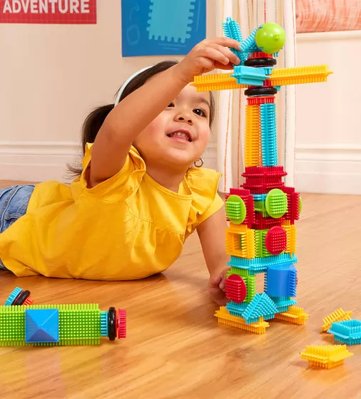 Конструктор серии Bristle Blocks - Строитель, 56 деталей - BT3070Z_6.jpg - № 6