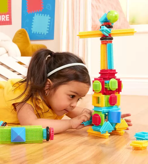 Конструктор серии Bristle Blocks - Строитель, 56 деталей - BT3070Z_5.jpg - № 5