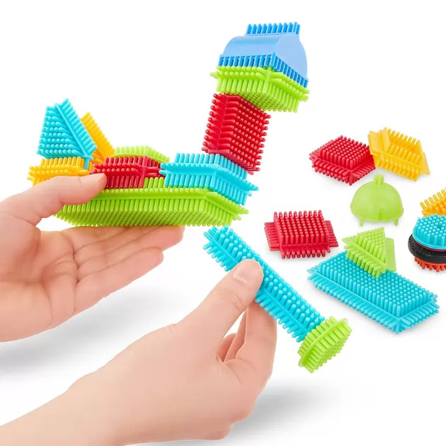 Конструктор серии Bristle Blocks - Строитель, 56 деталей