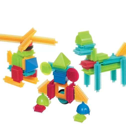 Конструктор серии Bristle Blocks - Строитель, 56 деталей - BT3070Z_1.jpg - № 1