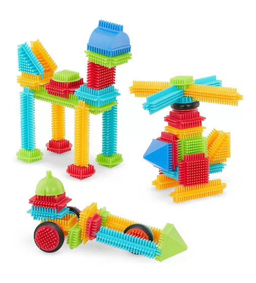 Конструктор серии Bristle Blocks - Строитель, 56 деталей - BT3070Z_2.jpg - № 2