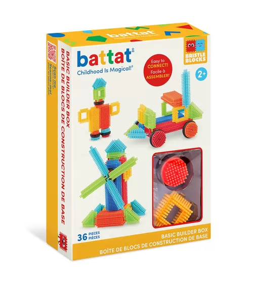 Конструктор серии Bristle Blocks - Строитель, 36 деталей - BT3099Z_7.jpg - № 7