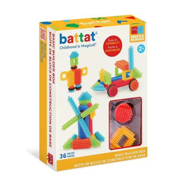 Конструктор серии Bristle Blocks - Строитель, 36 деталей