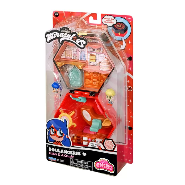 Игровой набор Леди Баг и Супер-Кот" cерии "Chibi" - Пекарня Буланжери"