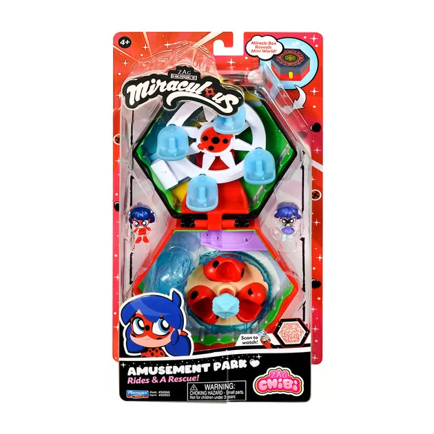 Игровой набор Леди Баг и Супер-Кот" cерии "Chibi" -  Парк развлечений"