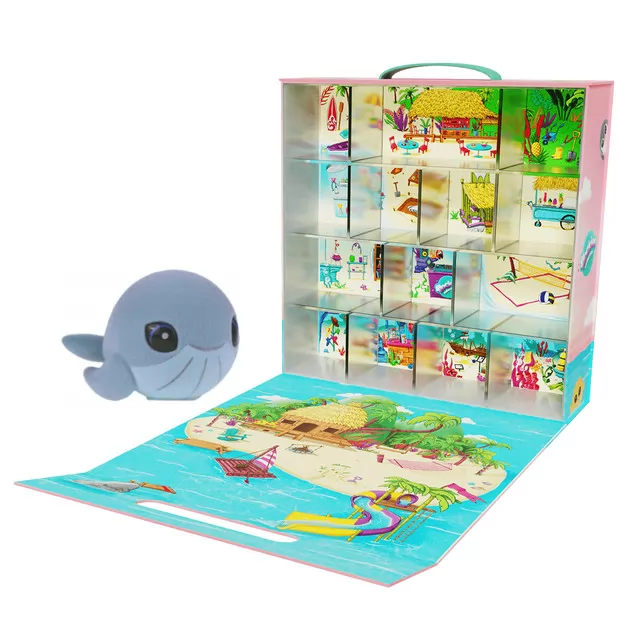 Игровой коллекционный набор Flockies - Тропический остров