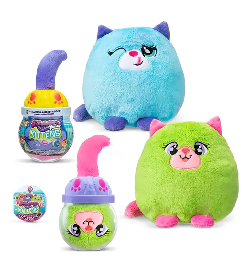 Мягкая игрушка Misfittens - Котёнок в аквариуме - 03945(W1)_5.jpg - № 5