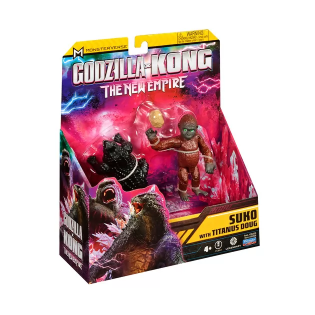Набор фигурок Godzilla x Kong – Зуко с Дагом