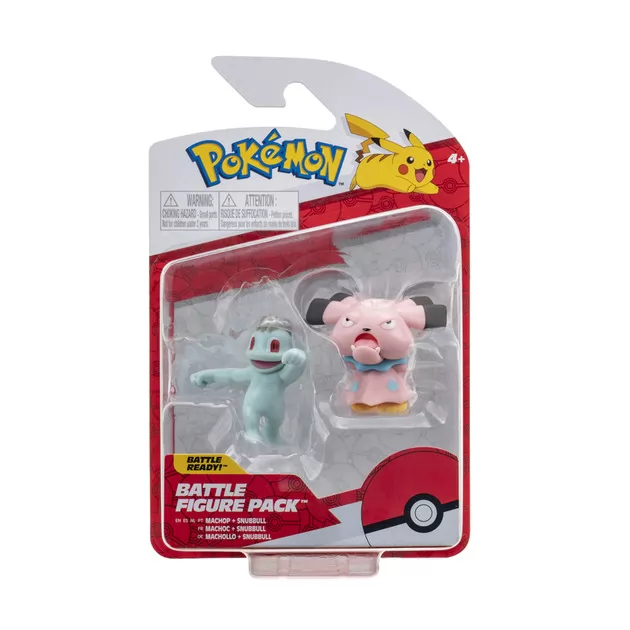Набор игровых фигурок Pokemon W11 - Мачоп и Снаббул