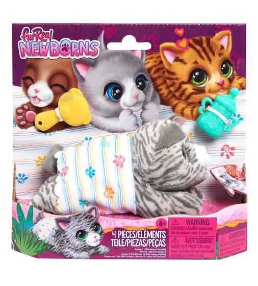 Интерактивная игрушка Furreal серии Newborns - Котенок - 28073_9.jpg - № 9