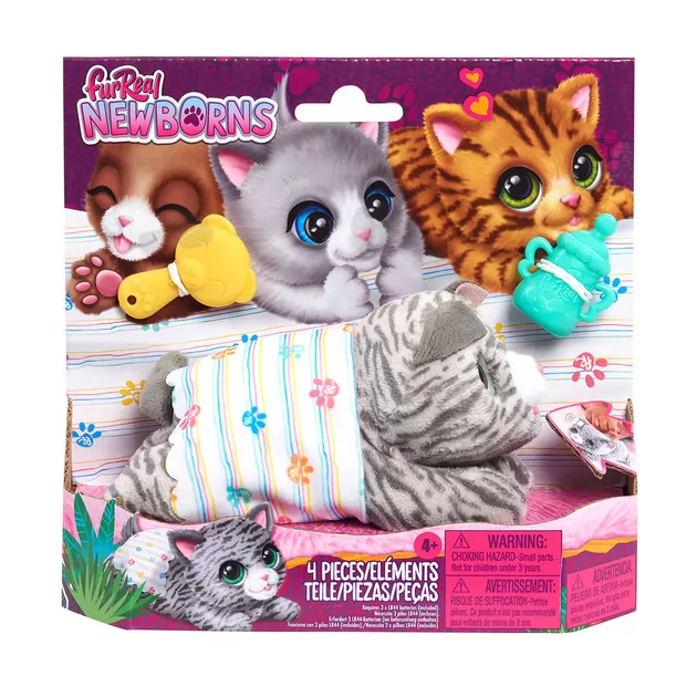 Интерактивная игрушка Furreal серии Newborns - Котенок
