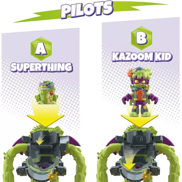 Игровой набор Superthings S  – Супербот Трешер