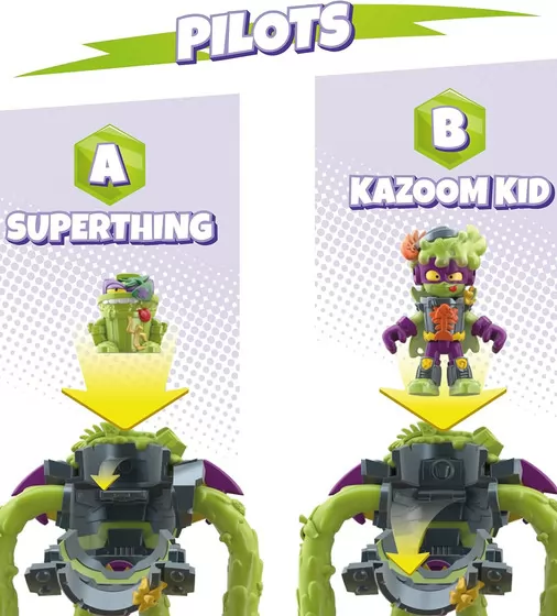 Игровой набор Superthings S  – Супербот Трешер - PSTSP116IN60_4.jpg - № 4