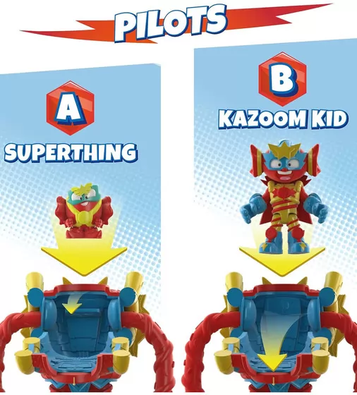 Игровой набор Superthings S – Супербот Шугарфан - PSTSP116IN70_4.jpg - № 4