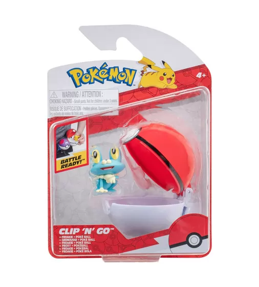 Игровой набор Pokemon W14 - Фроки в покеболе - PKW3133_1.jpg - № 1