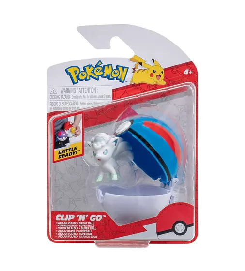 Игровой набор Pokemon W14 - Алола Вульпикс в покеболе - PKW3135_1.jpg - № 1