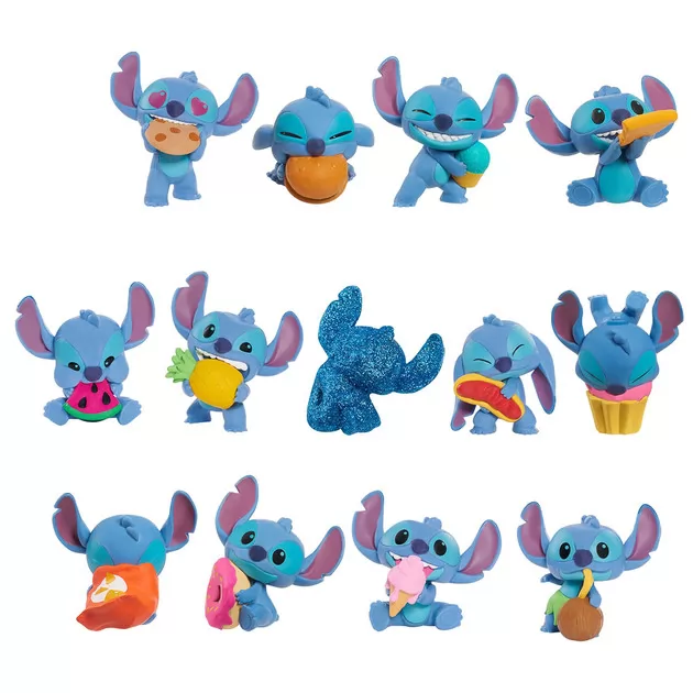 Фигурка-сюрприз в капсуле Stitch - Стич со вкусняшками