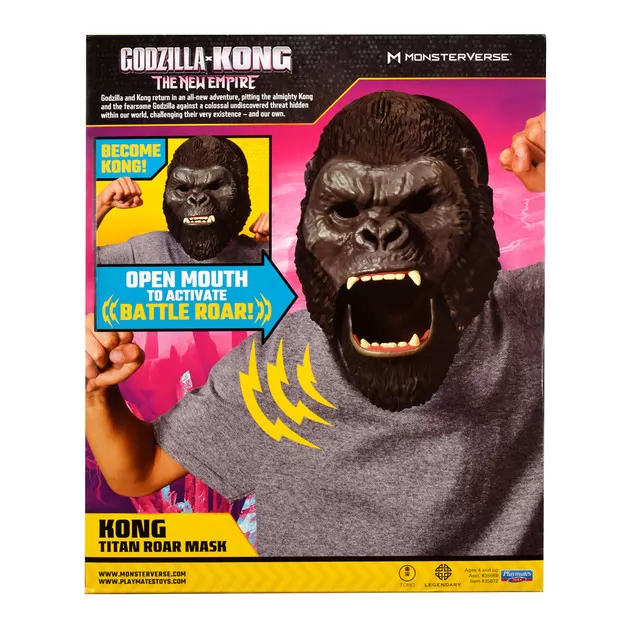 Интерактивная игрушка Godzilla vs. Kong – Маска Конга (звук)