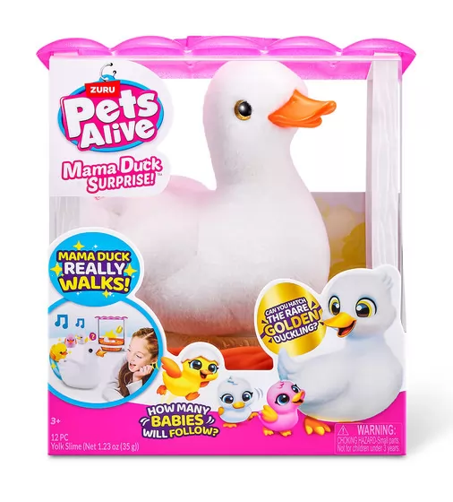 Интерактивный игровой набор Pets Alive – Мама уточка с сюрпризом - 9548_1.jpg - № 1
