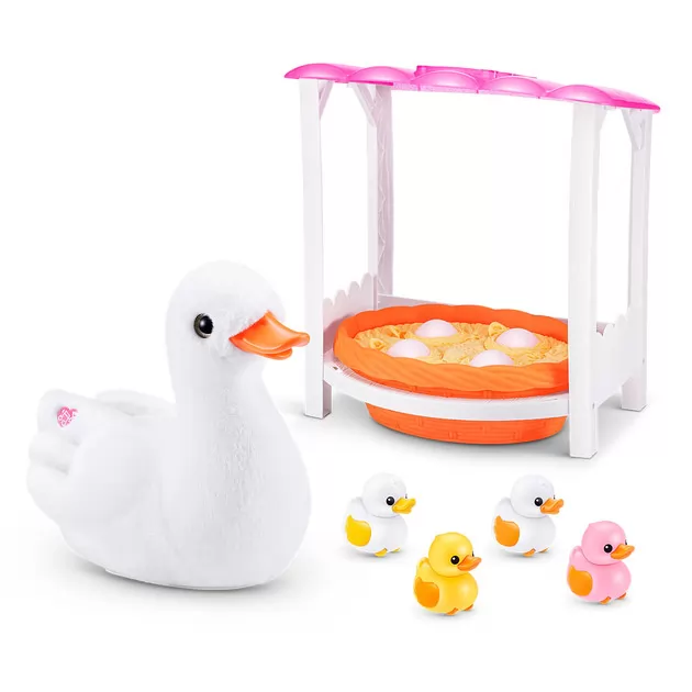 Интерактивный игровой набор Pets Alive – Мама уточка с сюрпризом