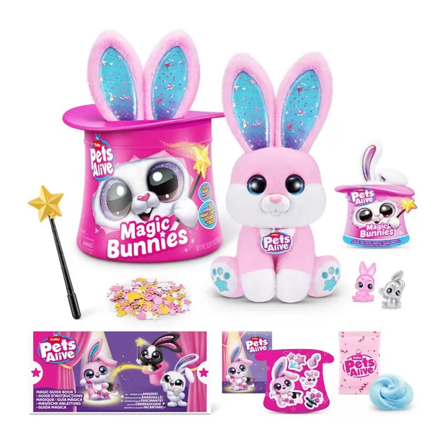Интерактивный игровой набор Pets Alive – Кролик-волшебник