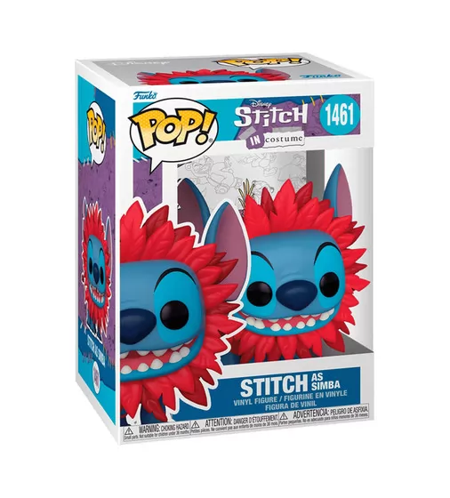 Игровая фигурка Funko Pop! серии Disney" – Стич в костюме Симбы" - 75164_1.jpg - № 1