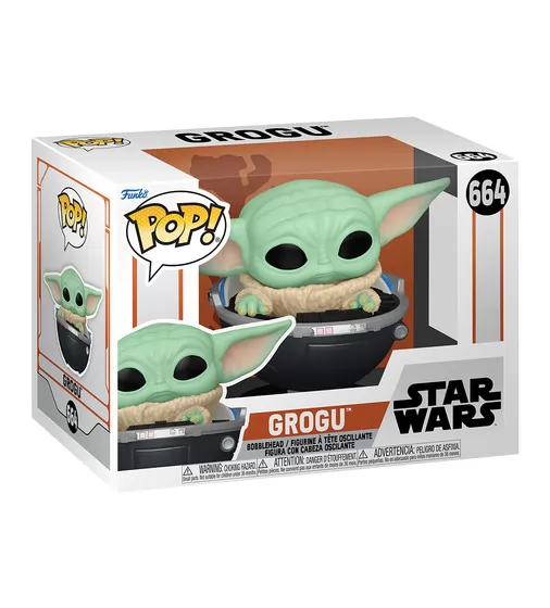 Игровая фигурка Funko Pop! cерии Мандалорец" – Малыш Грогу в коляске" - 76551_5.jpg - № 5
