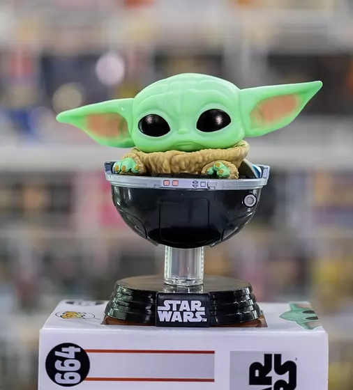 Игровая фигурка Funko Pop! cерии Мандалорец" – Малыш Грогу в коляске" - 76551_3.jpg - № 3