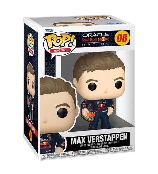 Игровая фигурка Funko POP! серии Формула-1 - Макс Ферстаппен со шлемом - 80580_1.jpg - № 1