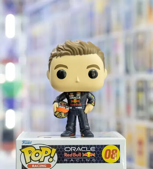 Игровая фигурка Funko POP! серии Формула-1 - Макс Ферстаппен со шлемом - 80580_3.jpg - № 3