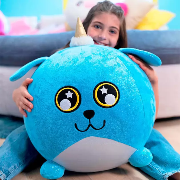 Игровой набор Biggies серии Fantasy" - Синий песик (надувная игрушка, насос)"