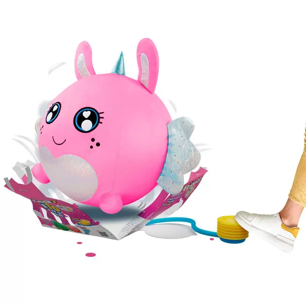 Игровой набор Biggies серии Fantasy" - Розовый Кролик (надувная игрушка, насос)"