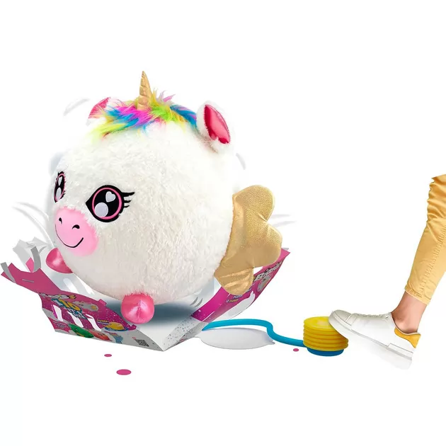 Игровой набор Biggies серии Fantasy" - Единорог (надувная игрушка, насос)"