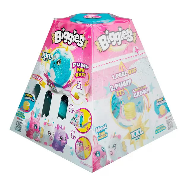 Игровой набор Biggies серии Fantasy" - Единорог (надувная игрушка, насос)"