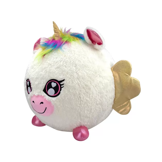 Игровой набор Biggies серии Little Fantasy" - Белый единорог (надувная игрушка, насос)"