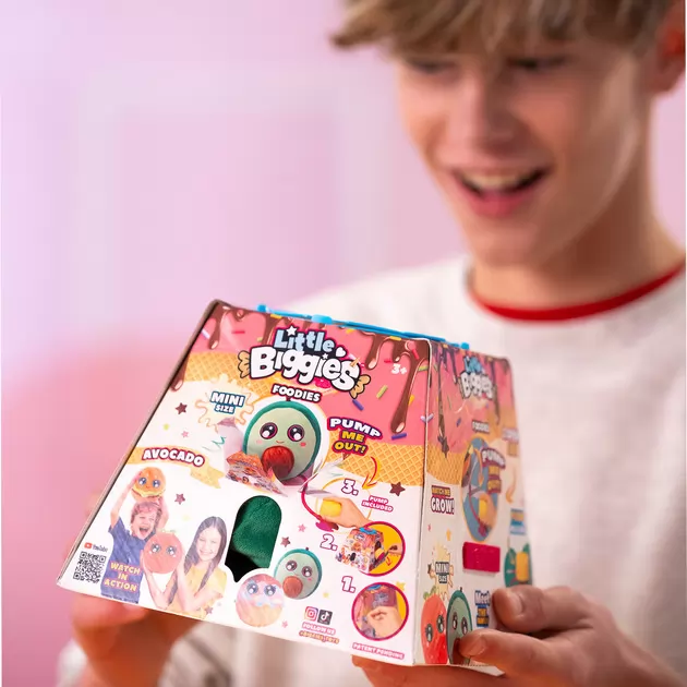 Игровой набор Biggies серии Little Fantasy" - Белый единорог (надувная игрушка, насос)"