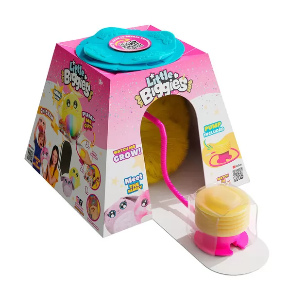 Игровой набор Biggies серии Little Fantasy" - Рыба Фугу (надувная игрушка, насос)"