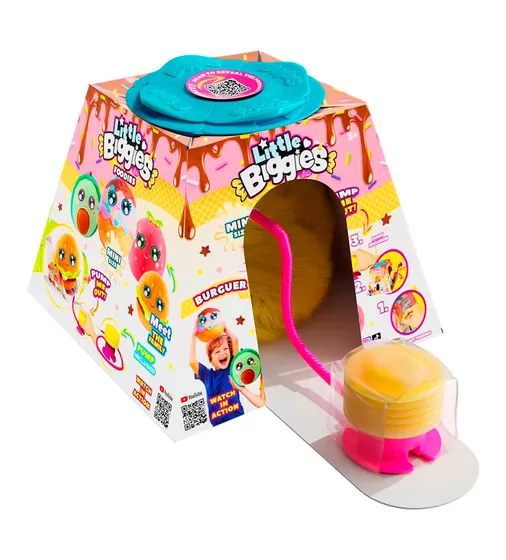Игровой набор Biggies серии Little Foodies" - Бургер (надувная игрушка, насос)" - BIG002-BU_3.jpg - № 3