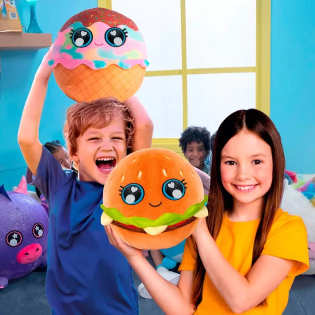 Игровой набор Biggies серии Little Foodies" - Бургер (надувная игрушка, насос)"