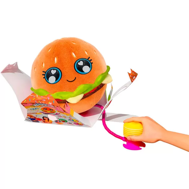 Игровой набор Biggies серии Little Foodies" - Бургер (надувная игрушка, насос)"