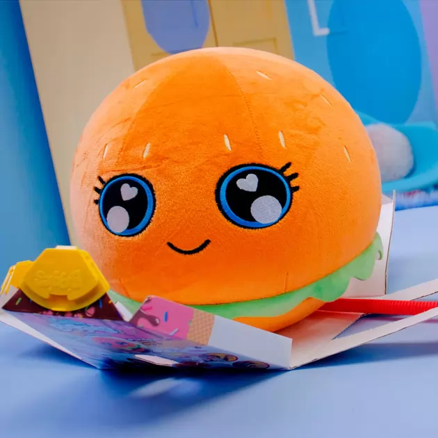 Игровой набор Biggies серии Little Foodies" - Бургер (надувная игрушка, насос)"