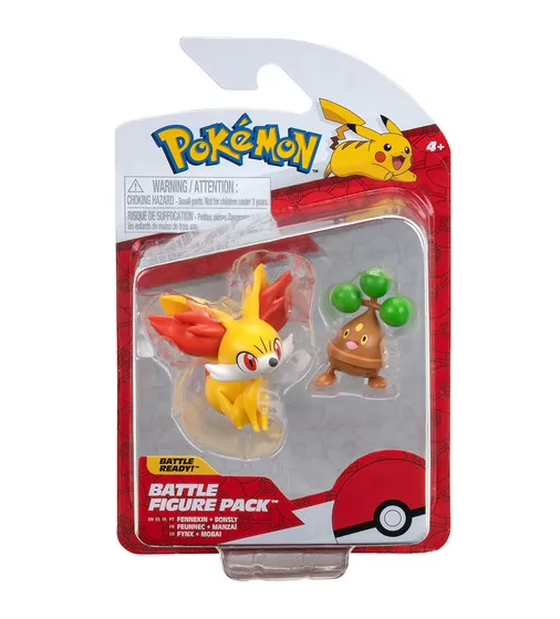 Набор игровых фигурок Pokemon W16 - Феннекин и Бонслай - PKW3012_1.jpg - № 1