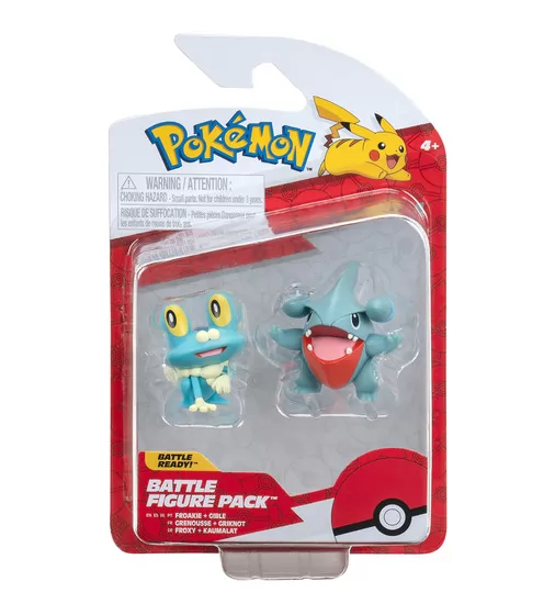 Набор игровых фигурок Pokemon W16 - Гибл и Фроки - PKW3013_1.jpg - № 1