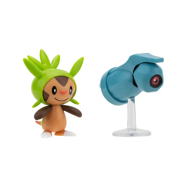 Набор игровых фигурок Pokemon W16 - Чеспин и Белдум