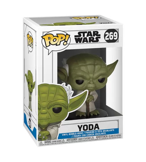 Игровая Фигурка Funko Pop! Серии Звёздные Войны - Мастер Йода - 31799_1.jpg - № 1