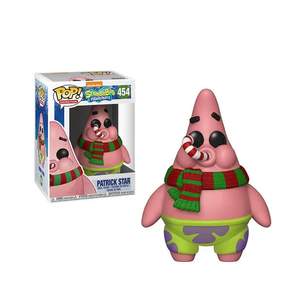 Игровая фигурка FUNKO POP! серии Губка Боб Квадратные Штаны" - НОВОГОДНИЙ ПАТРИК СТАР"