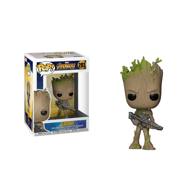 Игровая фигурка FUNKO POP! cерии Война бесконечности" - ГРУТ С БЛАСТЕРОМ"