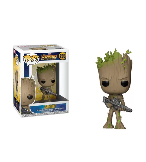 Игровая фигурка FUNKO POP! cерии Война бесконечности" - ГРУТ С БЛАСТЕРОМ" - 26904_2.jpg - № 2